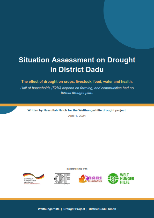 Situation Assessment on Drought in District Dadu